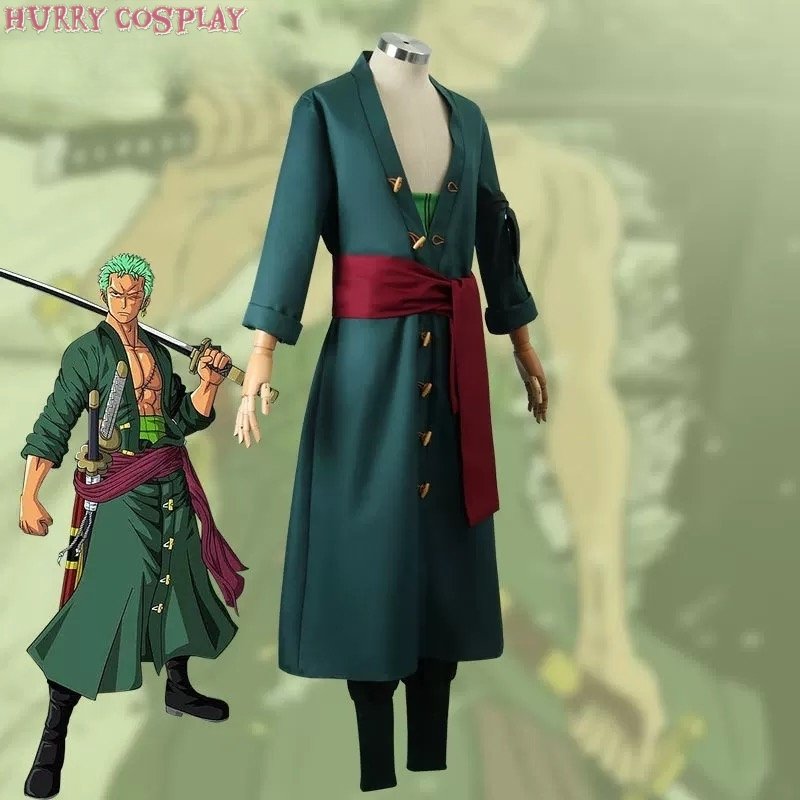 Anime Cosplay,One Piece,One Piece Zoro cosplay costume